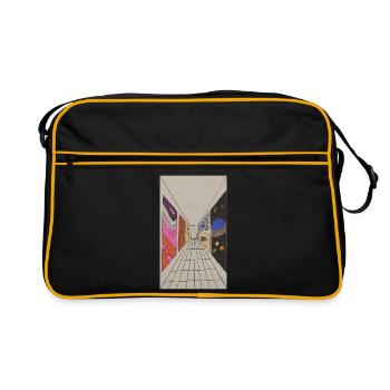 Perspective of the mind - Retro Bag - black/gold - Front