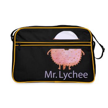 M. litchi - Sac Retro - noir/or - Devant