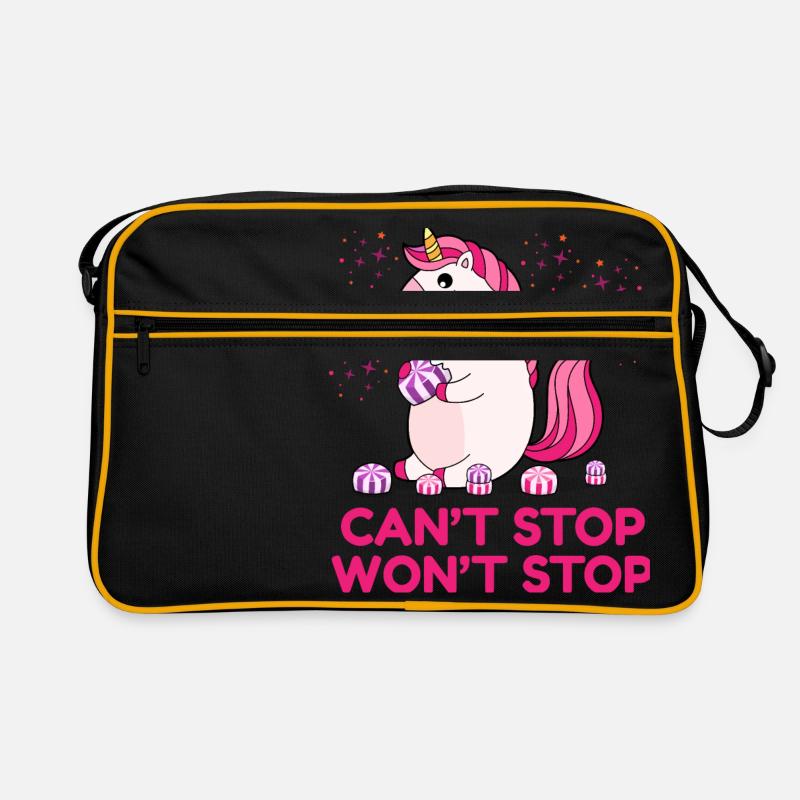 Impossible d'arrêter ne s'arrêtera pas Sac Retro