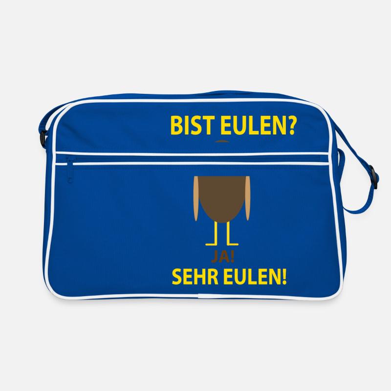 Bist Eulen Retro Tasche