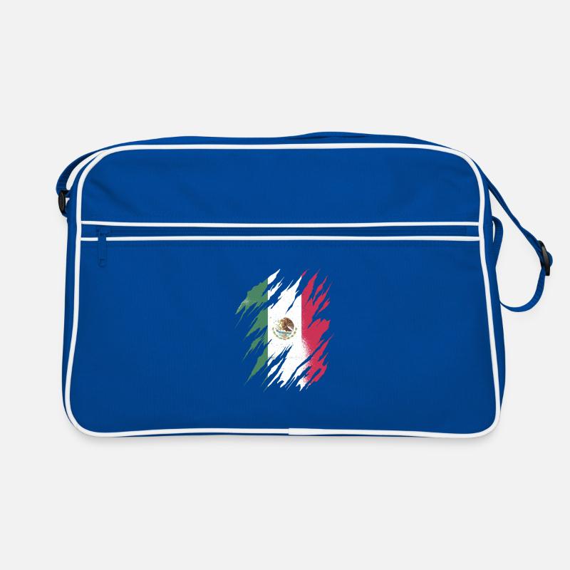Drapeau du Mexique Drapeau du Mexique Amérique du Sud Sac Retro