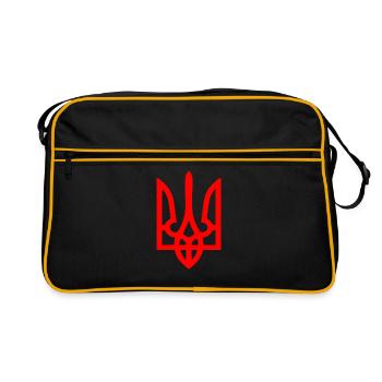 Ukraine - Sac Retro - noir/or - Devant