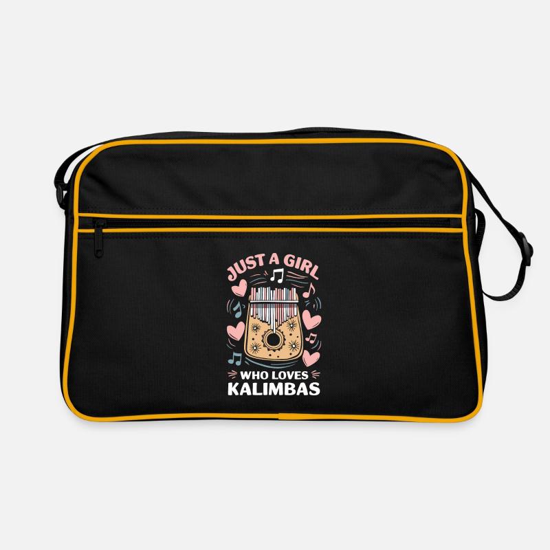 Idiophon Kalimba Geschenk Retro Tasche