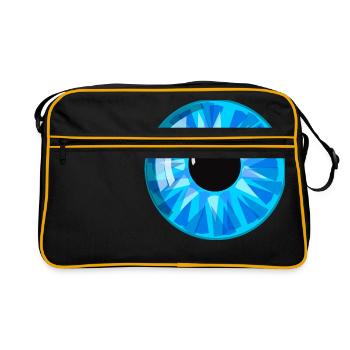 eye - Retro Bag - black/gold - Front