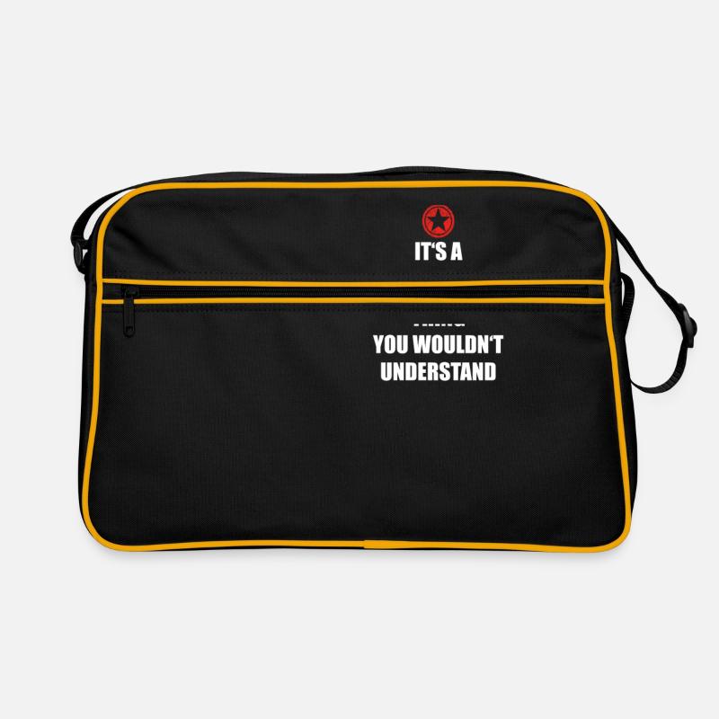 Geschenk it s a thing birthday understand NAPOLEON Retro Tasche