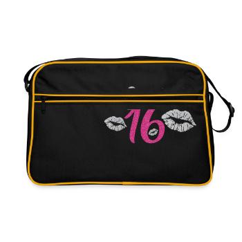 Sixten doux 16 - Sac Retro - noir/or - Devant