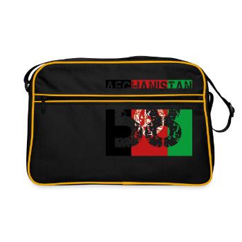 AFGHANISTAN Football club team party em wm 58 - Sac Retro - noir/or - Devant