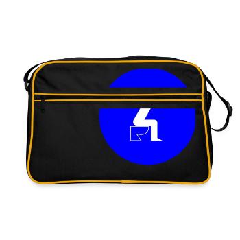 bath bath bathtub bathtub shower shower98 - Retro Bag - black/gold - Front