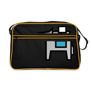 soldat de l’armée soldat chevalier guerre mondiale ww63 - Sac Retro - noir/or - Devant