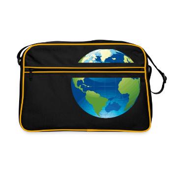 Globe - globe - Retro Bag - black/gold - Front