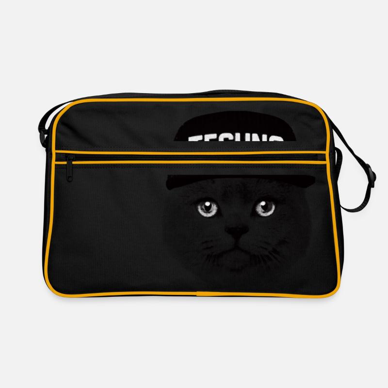 Techno chat Sac Retro