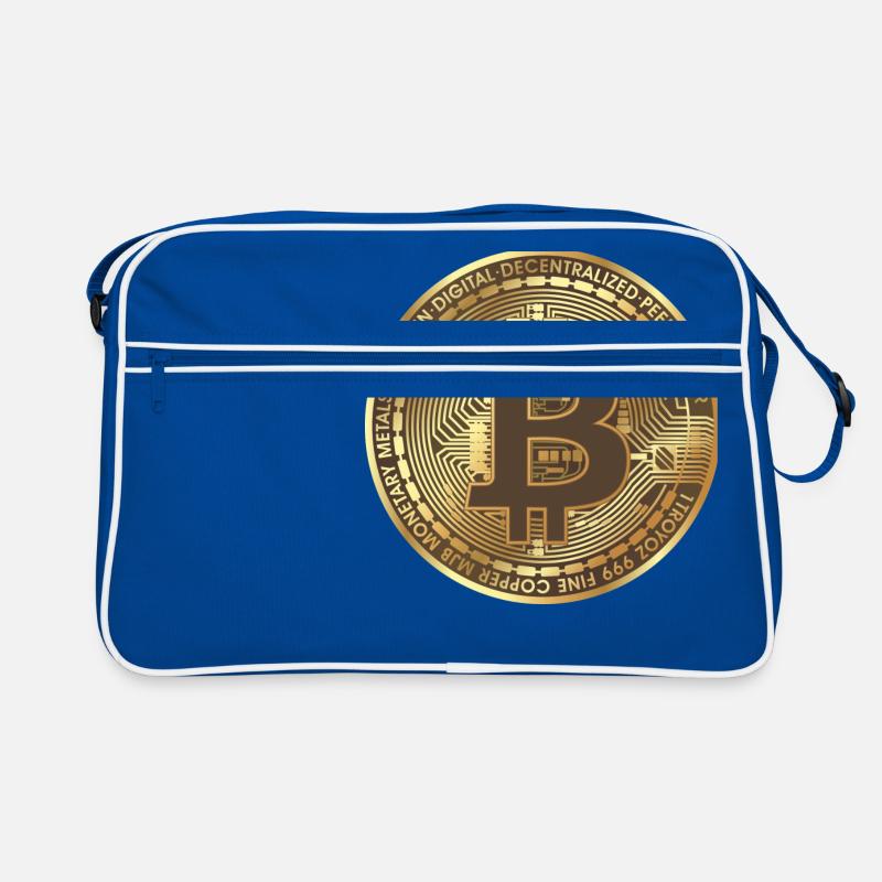 Bitcoin Retro Tasche