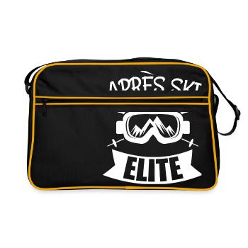 apres ski elite 4 w - Retro Bag - black/gold - Front