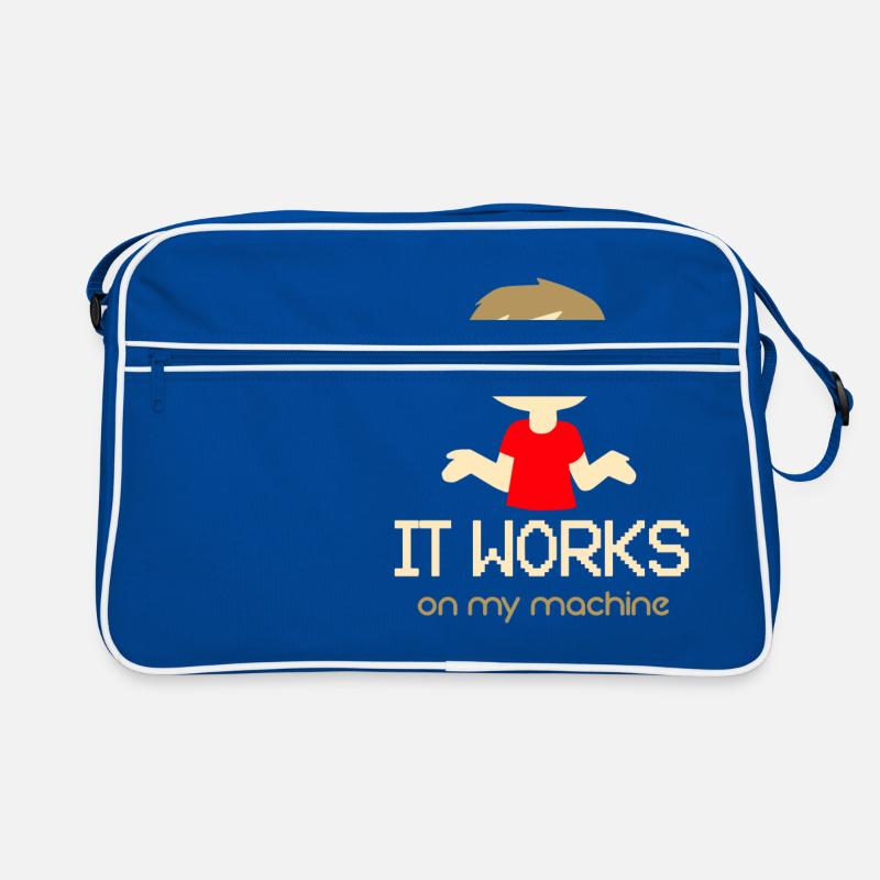 It works on my machine! - Gift Retro Bag