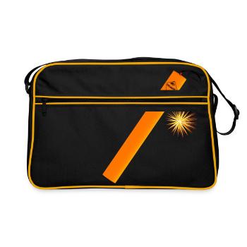Bâton Dynamite - Sac Retro - noir/or - Devant
