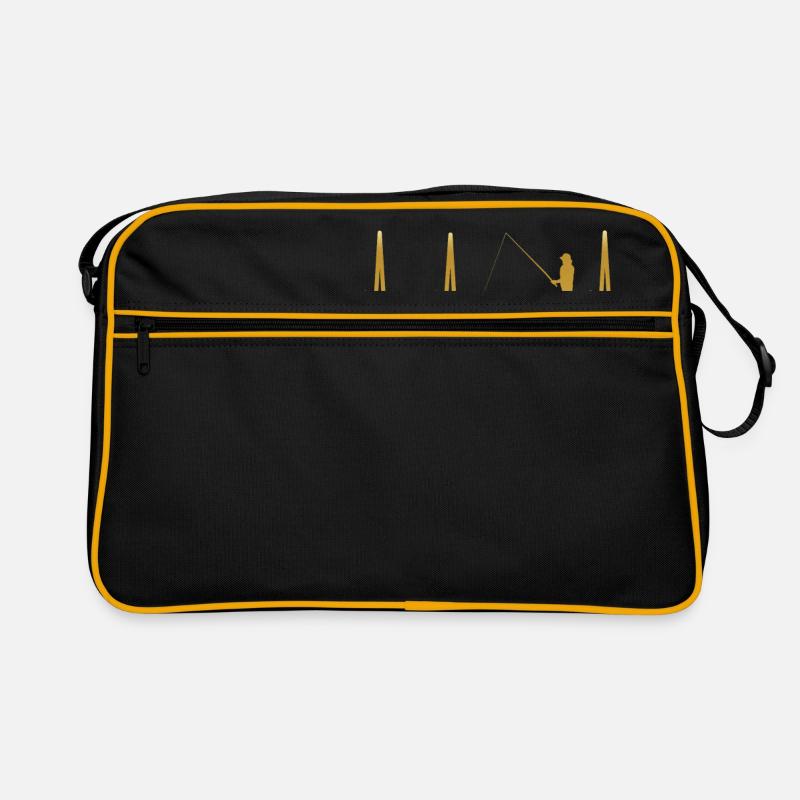 évolution EKG pêcheur de pêche du rythme cardiaque, la pêche Sac Retro