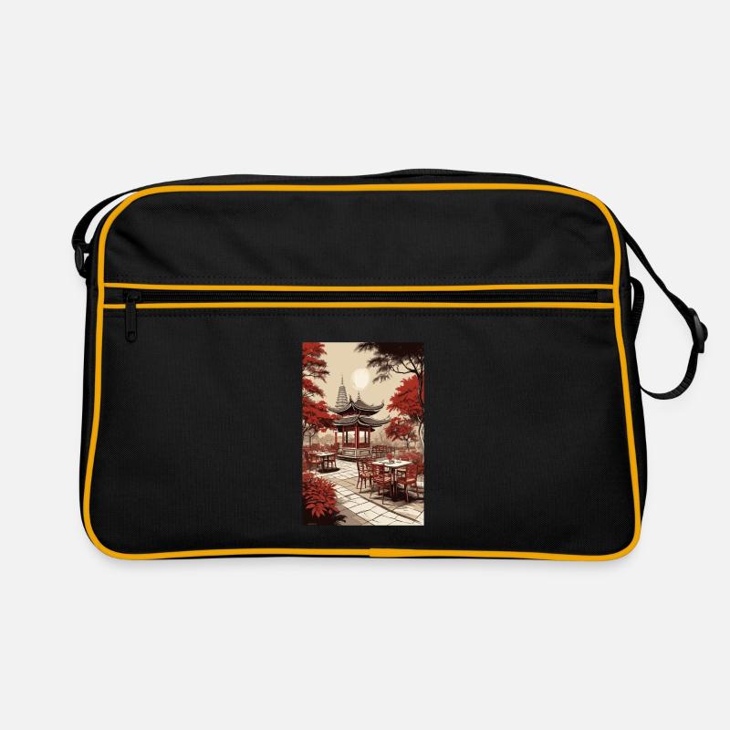 Asian Coffee Retro Bag