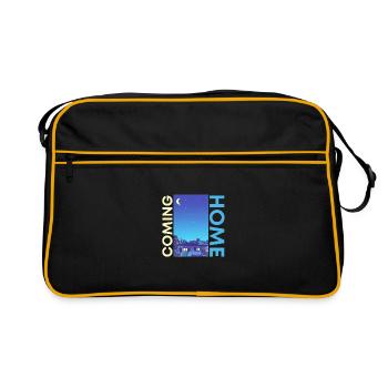 Coming Home two-tone - Retro Bag - black/gold - Front