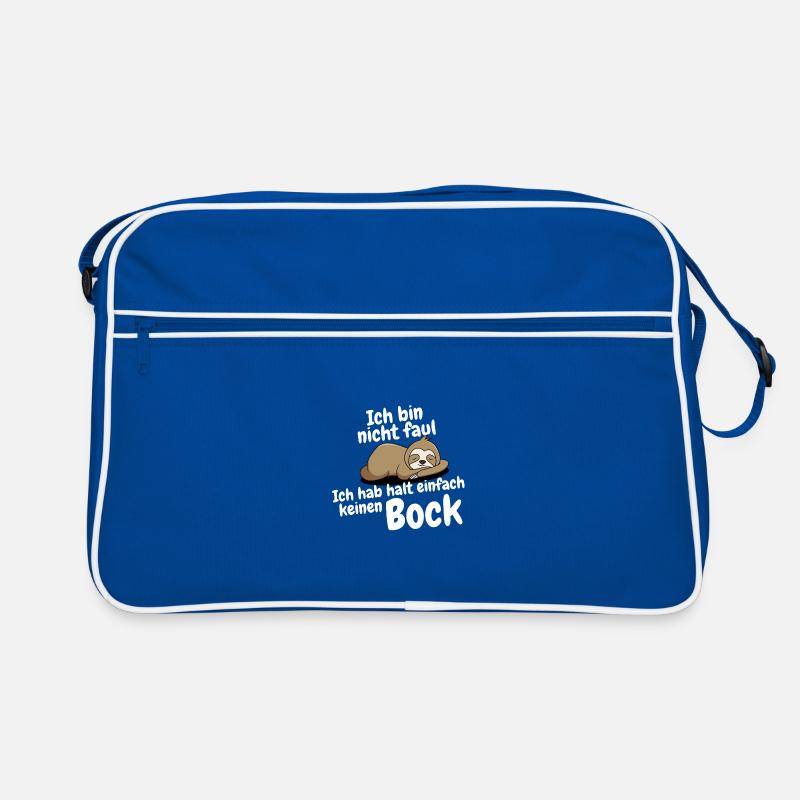 kein bock Retro Tasche