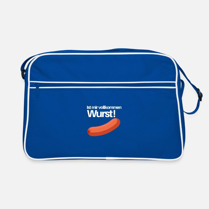 ist mir wurst Retro Tasche