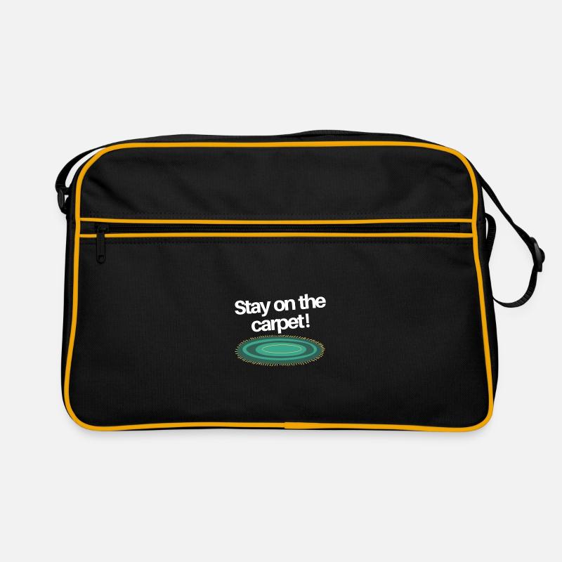 Stay on the Carpet - Retro Bag - black/gold