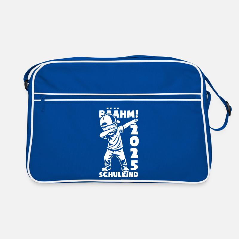 BÄÄHM! Schulkind 2025 - Erste Klasse - Einschulung Retro Tasche