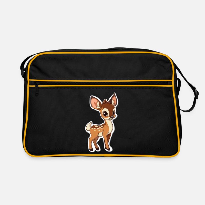 roe deer Retro Bag