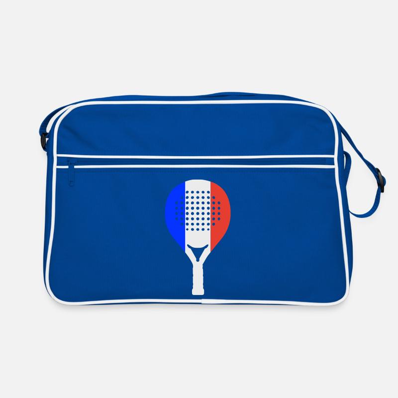 Padel-Frankreich Retro Tasche