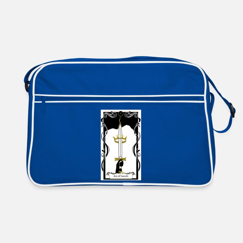 Ass der Schwerter Retro Tasche