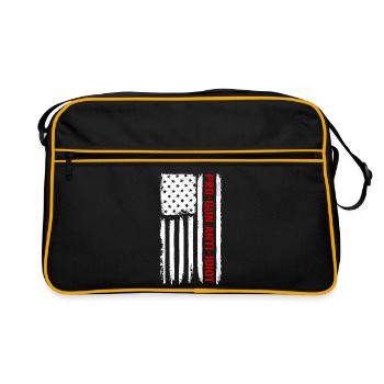 Pro-armes, anti-idiots - Sac Retro - noir/or - Devant