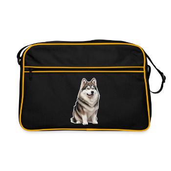 Malamut - Retro Bag - black/gold - Front
