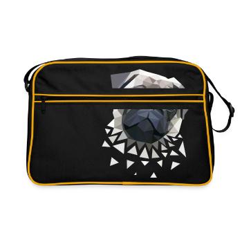 Mops - Retro Bag - black/gold - Front