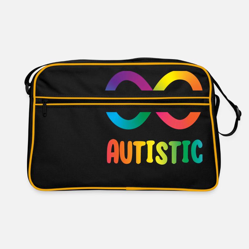 Autistic Infinity Retro Bag