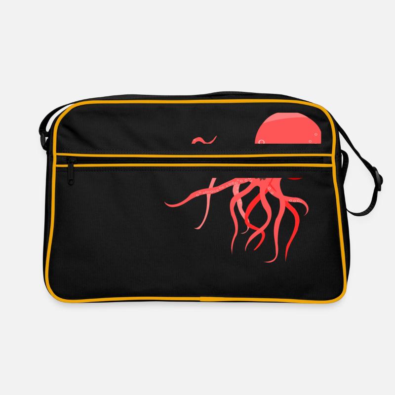 squid giant octopus octopus octopus squid sepia fish Retro Bag