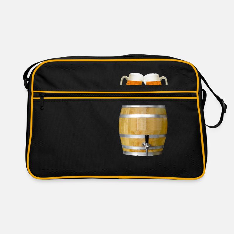 drink beer - Retro Tasche
