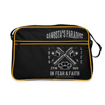 Gangstas Paradise Francfort - Sac Retro - noir/or - Devant