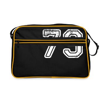 79 - Sac Retro - noir/or - Devant