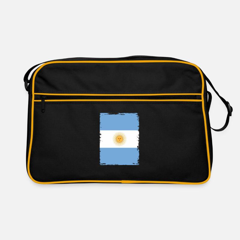 Drapeau de l’Argentine Amérique du Sud Drapeau de l’Argentine Sac Retro