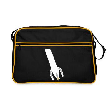 Spaceship - Retro Bag - black/gold - Front