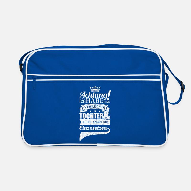 Mama Tochter lustiges Sprüche Geschenk Retro Tasche