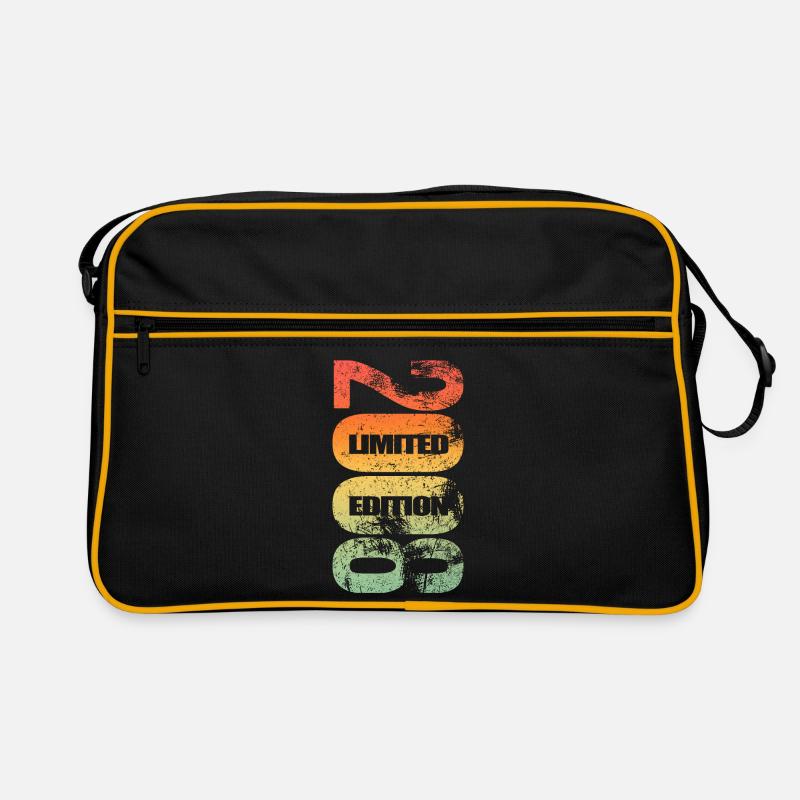 Limited Edition 2008, Geburtstag 2008 geboren Retro Tasche