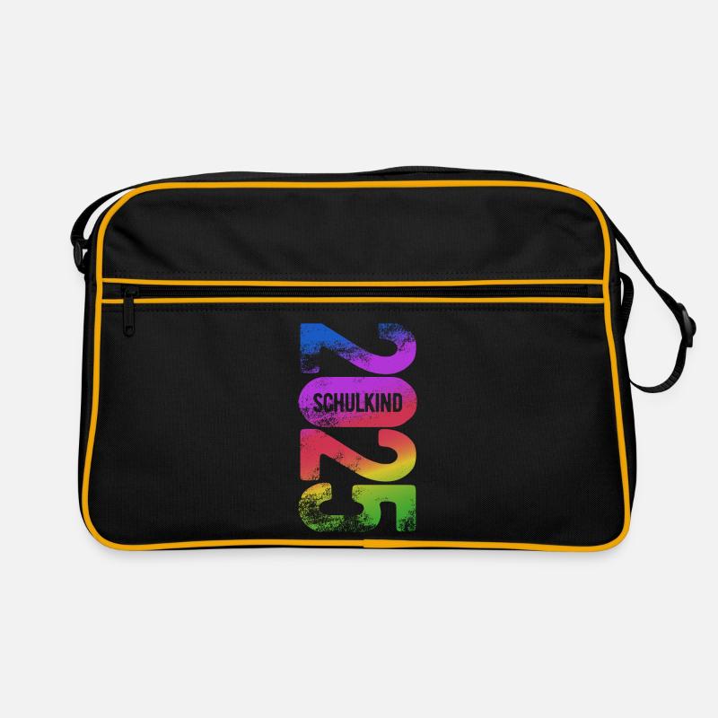 Schulkind 2025 - Erste Klasse - Einschulung Retro Tasche