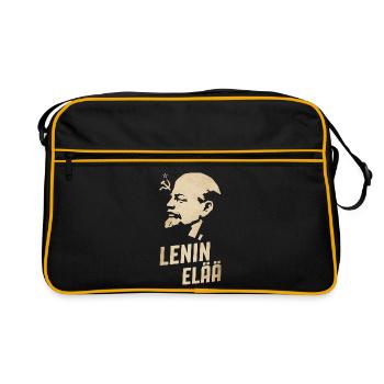 Lénine vit - Sac Retro - noir/or - Devant