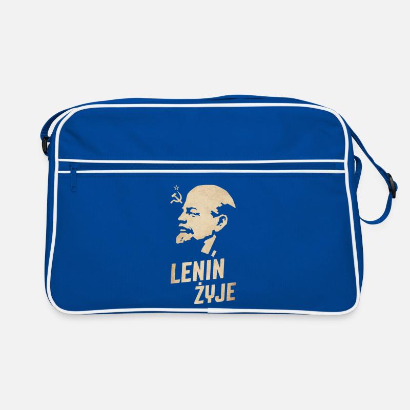 Lenin lebt Retro Tasche