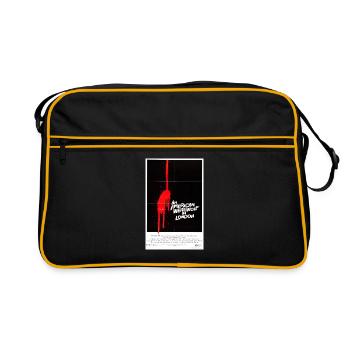 POSTER; American Werewolf In London 03_ - Retro Bag - black/gold - Front
