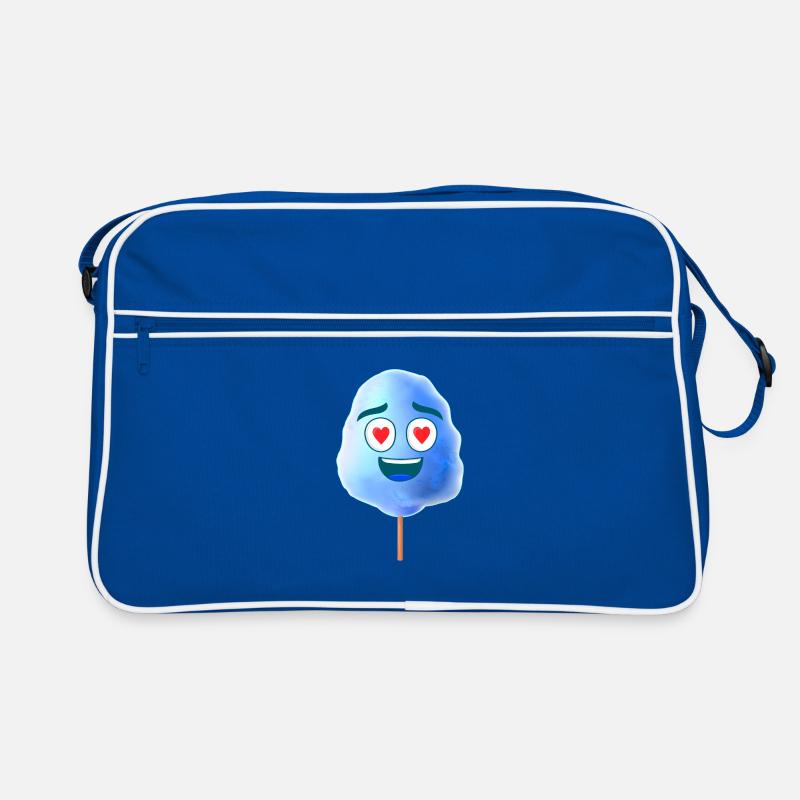 Cotton candy blue Retro Bag