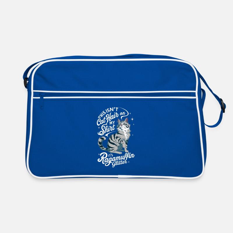 Katze Ragamuffin Geschenk Retro Tasche