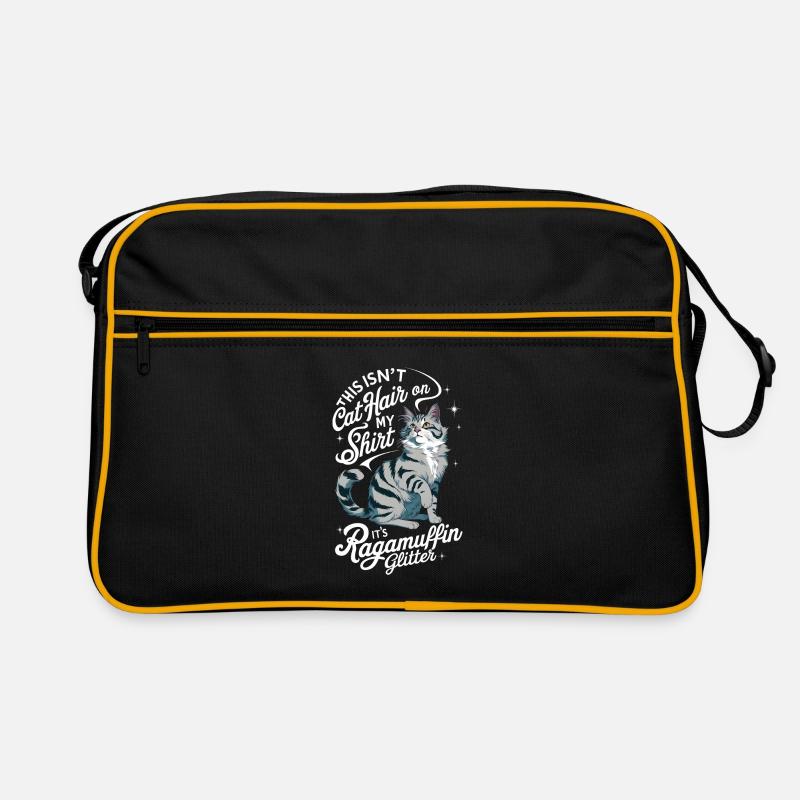 Katze Ragamuffin Geschenk Retro Tasche