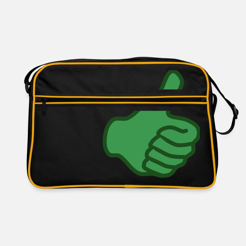 Daumen hoch Retro Tasche