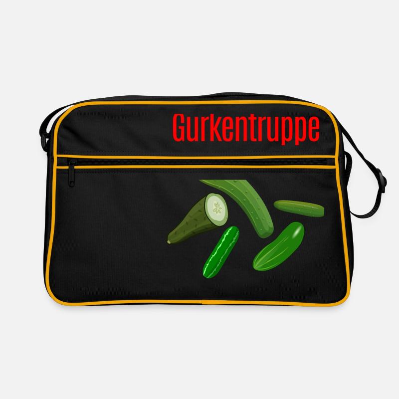 Gurkentruppe Retro Tasche